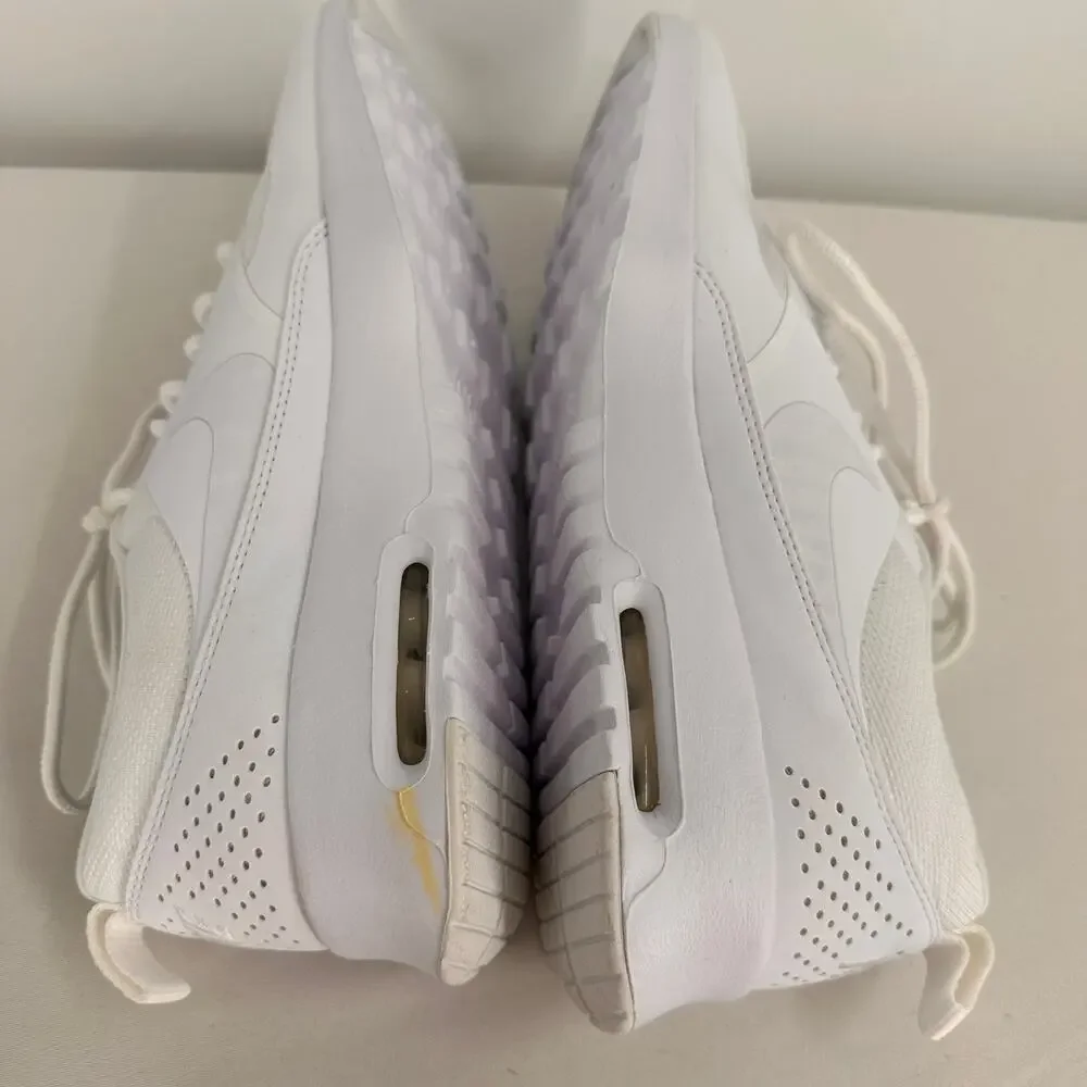 Nike Air Max Women's Thea Triple White Sneakers Size 9.5